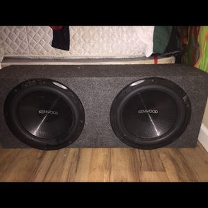 Kenwood 10” subwoofers